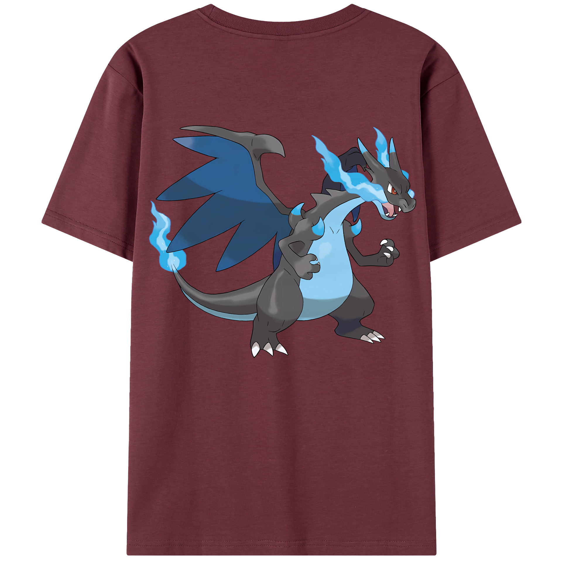 （画像用） ポケットモンスター Pokémon 綿100％半袖Tシャツ（背面プリント）